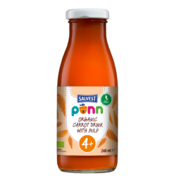 PÕNN Organic Carrot drink with pulp 4+