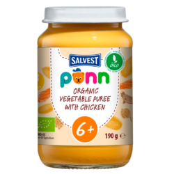 PÕNN Organic Vegetable puree with chicken 6+
