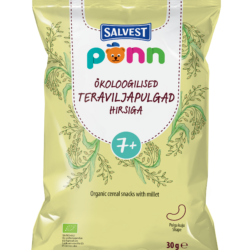 PÕNN Organic Cereal snacks with millet 7+